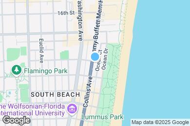 Map image of the property - 1357 Collins Ave