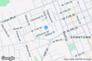 Map image of the property - 571 Jefferson St