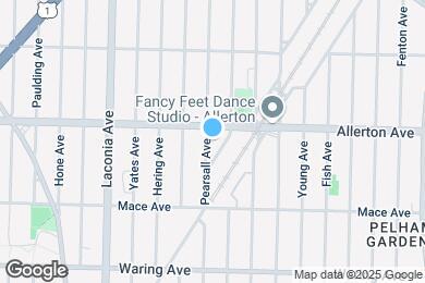 Map image of the property - 2566 Pearsall Ave