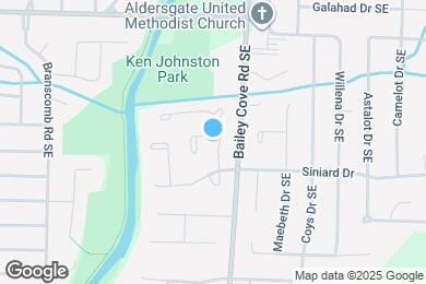 Map image of the property - 1100 Kinsey Dr SE