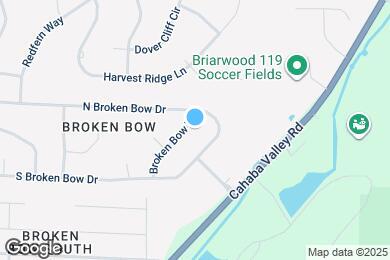 Map image of the property - 5207 Broken Bow Ln