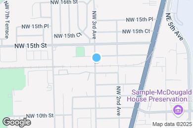 Map image of the property - 246 NW 14th St