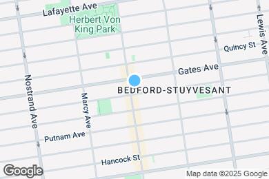 Map image of the property - 333 Tompkins Ave