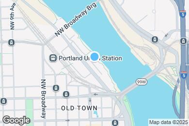 Map image of the property - 730 NW Naito Pkwy