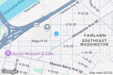 Map image of the property - 1621 R St SE