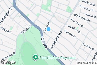 Map image of the property - Roxbury Apartments