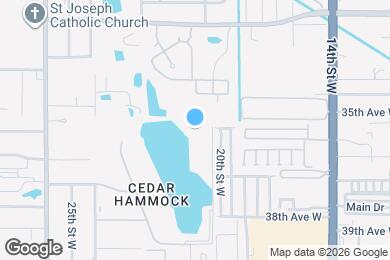 Map image of the property - 3122 Lake Bayshore Dr