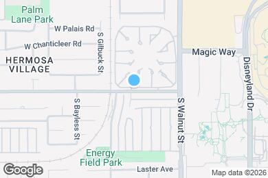 Map image of the property - 1429 W Cerritos Ave
