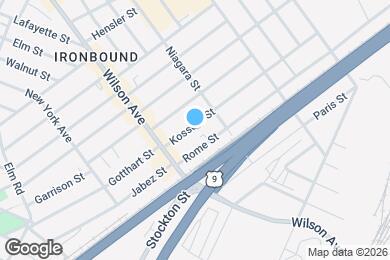 Map image of the property - 33 Kossuth St
