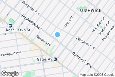 Map image of the property - 1001 Bushwick Ave