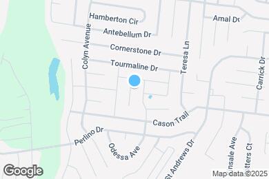 Map image of the property - 1711 Bellamy Ln