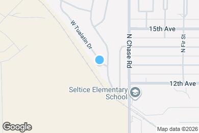 Map image of the property - 1314 W Tualatin Dr