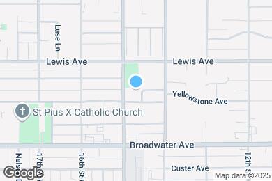 Map image of the property - 1446 Norman Park Dr