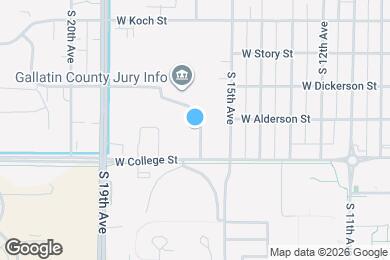 Map image of the property - 705 S 16th Ave