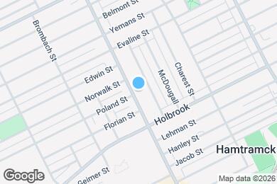 Map image of the property - 9450 Joseph Campau St