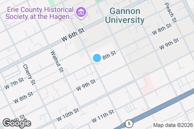 Map image of the property - 355 W 8th St