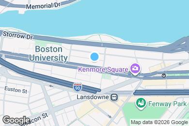 Map image of the property - 621 Commonwealth Ave