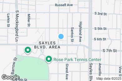 Map image of the property - 625 Ross Ave