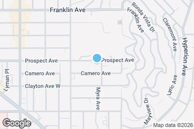 Map image of the property - 4110 Prospect Ave