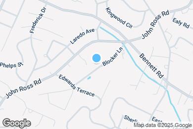 Map image of the property - 1313 Blocker Ln