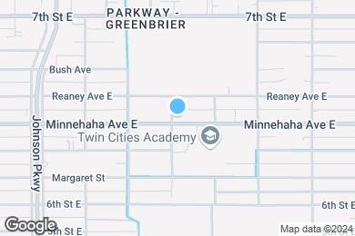 Map image of the property - Minnehaha Apartments