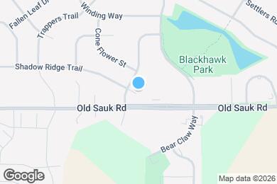 Map image of the property - 707 Cricket Ln