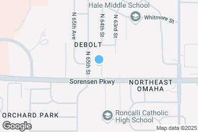 Map image of the property - Residences at Sorensen Square