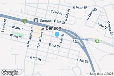 Map image of the property - 374 E 5th St