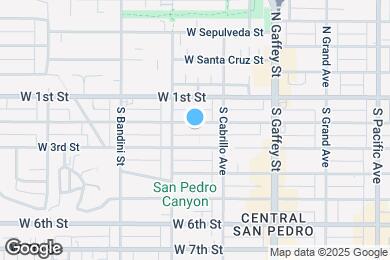 Map image of the property - 855 W 2nd St