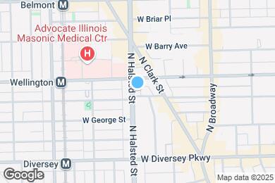 Map image of the property - 2943 N Halsted St
