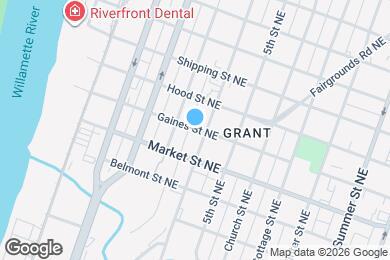 Map image of the property - 444 Gaines St NE