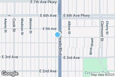 Map image of the property - 414 Harrison St