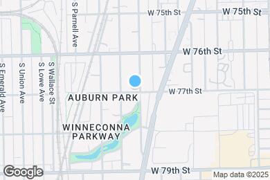 Map image of the property - 406 W 77th St