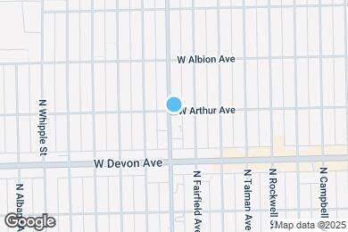 Map image of the property - 2757 W Arthur Ave