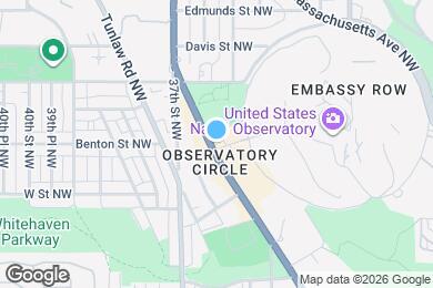 Map image of the property - 2313 Wisconsin Ave NW