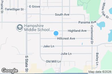 Map image of the property - 274 Hillcrest Ave