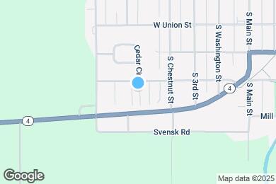 Map image of the property - 501 S Cedar St