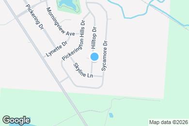 Map image of the property - 500 Hilltop Dr