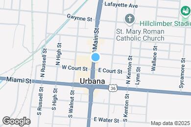 Map image of the property - 215 N Main St