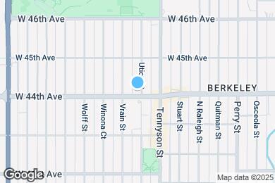 Map image of the property - 4407 Utica St