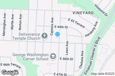 Map image of the property - 4434 Elmwood Ave