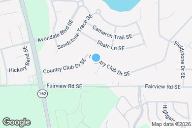 Map image of the property - 2339 Country Club Dr SE