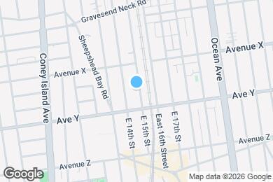 Map image of the property - 2454 E 15th St