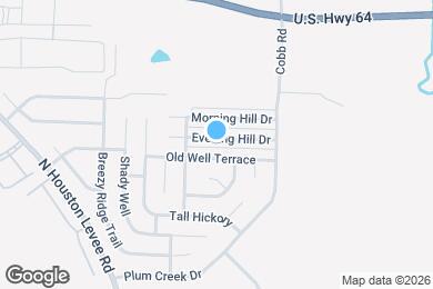 Map image of the property - 10197 Evening Hill Dr
