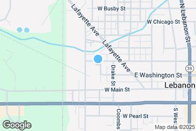 Map image of the property - 220 N Blair St