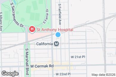Map image of the property - 1916 S Fairfield Ave