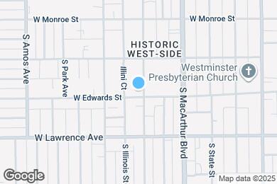 Map image of the property - 545 S Douglas Ave