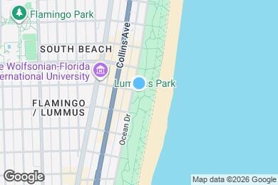 Map image of the property - 1001 Ocean Dr