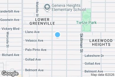 Map image of the property - 5919 Velasco Ave