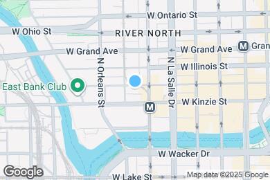 Map image of the property - 213 W Hubbard St